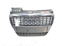 Grila bara fata centrala cu sigla, Audi A4 (8EC, B7) (idi:605557)