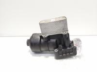 Carcasa filtru ulei cu racitor ulei, cod 03L115389C, 03L117021C, Audi A5 Sportback (8TA), 2.0 TDI, CJC (idi:643787)