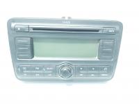 Radio CD, cod 5J0035161A, Skoda Fabia 2 (5J, 542) (idi:650560)