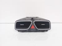 Grila aer bord centrala cu buton avarii, cod 1Q0819735C, Vw Eos (1F7, 1F8) (id:666135)