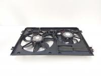 Grup electroventilatoare, cod 1K0121207AA, Vw Golf 5 (1K1) 2.0 TDI, BKD (id:669886)