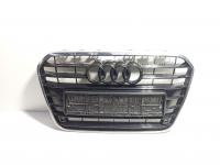 Grila bara fata centrala sus cu sigla cu loc de senzori, Audi A6 (4G2, C7) (id:671522)