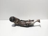 Carcasa filtru ulei cu racitor ulei, cod GM12992593, Opel Astra H Twin Top, 1.8 benz, Z18XER (idi:674539)