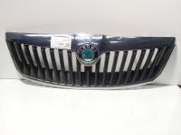 Grila capota fata centrala cu sigla, Skoda Octavia 2 (1Z3) facelift (id:675748)