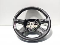 Volan piele cu comenzi, cod 4L0419091AC, Audi A4 Avant (8K5, B8) (id:677712)