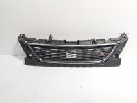 Grila bara fata centrala sus cu sigla, cod 5F0853654D, Seat Leon (5F1) (id:677958)