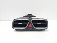 Grila aer bord centrala cu buton avarii, cod 1Q0819735C, Vw Eos (1F7, 1F8) (id:680428)