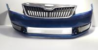 Bara fata cu grila si proiectoare, cod 5JA807221, Skoda Rapid (NH3) (id:688162)