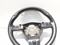 Volan piele cu comenzi si padele, cod 3C8419091BF, VW Passat Variant (365) (id:689108)