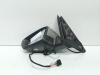 Oglinda electrica stanga cu semn, lumina ambientala si rabatare electrica, Skoda Octavia 3 (5E3) vol pe dreapta (id:693495)