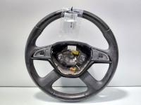 Volan piele cu comenzi, cod 3T0419091AH, Skoda Superb II (3T4) (id:697792)