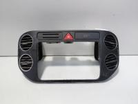 Grila aer bord centrala, Vw Golf 5 Plus (5M1) (id:698059)