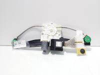 Macara cu motoras usa stanga spate, cod 8P4959801E, Audi A3 Sportback (8PA) (id:700238)