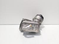 Carcasa filtru ulei cu racitor ulei, cod 6740273586, 897385813, Opel Astra J 1.7 CDTI, A17DTR (id:700823)