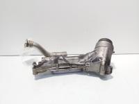 Carcasa filtru ulei cu racitor ulei, cod GM12992593, Opel Signum, 1.8 benz, Z18XER (id:701034)
