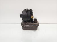 Carcasa filtru ulei cu racitor ulei, cod 1C1Q-6B624-AG, Ford Mondeo 3 (B5Y) 2.0 TDCI, N7BA (id:702226)