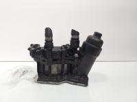 Carcasa filtru ulei cu racitor ulei, cod 70377932, 8507626, Bmw 3 (F30) 2.0 diesel, N47D20C (id:702361)