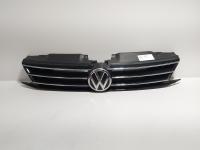 Grila bara fata centrala sus cu sigla, cod 5C6853655F, Vw Jetta 4 (6Z) facelift (id:702615)