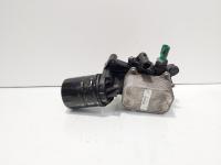 Suport filtru ulei cu racitor, cod 04B115389B, Vw Polo (6R) 1.4 TDI, CUS (id:704929)
