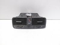 Grila aer bord centrala cu buton de avarii, cod 5L0820951, Skoda Yeti (5L) (id:708653)