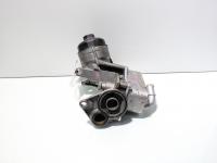 Carcasa filtru ulei cu racitor ulei, cod 6740273586, 897385813, Opel Astra J, 1.7 CDTI, A17DTR  (id:711735)