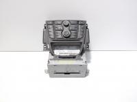 Radio cd cu navigatie si butoane comenzi, cod GM22739813, 13346052, Opel Astra J Combi (id:715036)