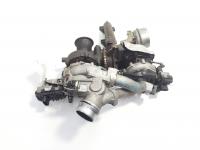 Turbosuflanta biturbo, cod 8513566, 8513568, Bmw X5 (F15, F85) 2.0 diesel, B47C20B (id:718739)