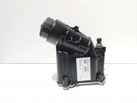 Carcasa filtru ulei cu racitor ulei, cod 70346292, Bmw 3 (E90) 2.0 diesel, N47D20A (id:652932)