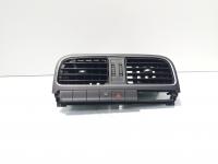 Grila aer bord centrala, cod 6C0819728C, Vw Polo (6R) (id:719899)