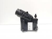 Carcasa filtru ulei cu racitor ulei, cod 7807799, Bmw 3 (F30) 2.0 diesel, N47D20B, cutie automata (id:720436)