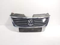 Grila bara fata centrala cu sigla si loc de senzori, Vw Passat (3C2) (id:723485)