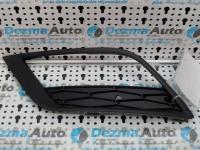 Grila proiector stanga bara fata, 6J0853665F, Seat Ibiza 5 Sportcoupe (6J1)