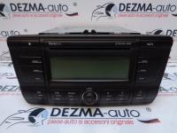 Radio cd cu mp3, 1Z0035161C, Skoda Octavia Combi (1Z5) 2004-2013 (id:199916)