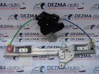 Macara cu motoras dreapta fata GM13298154, Opel Agila (A) 1.2B, Z12XEP (pr:110747)