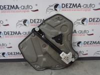 Macara cu motoras dreapta spate 1Z0839656C, 1K0959704J, Skoda Octavia 2 (1Z3) 2004-2013 (id:222910)