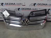 Grila bara fata centrala cu sigla, 1K5853651, Vw Golf 5 Variant