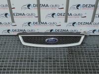 Grila bara fata centrala cu sigla, 4M51-8200-G, Ford Focus 2 (DA)