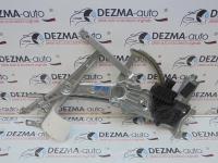 Macara cu motoras dreapta fata, GM13100418, Opel Astra H combi