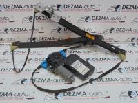 Macara cu motoras stanga fata, 8E0837461A, 0130821765, Audi A4 (8E2, B6) (id:263043)