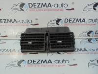 Grila aer centrala bord, cod 9634511177, Peugeot 307 SW (3H) (id:263824)