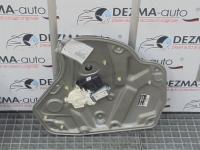 Macara cu motoras stanga spate, 1Z9839655C, 1K0959703J, Skoda Octavia 2 Combi (1Z5) (id:307734)