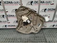 Macara cu motoras dreapta spate, 1Z0839656E, 1K0959704AK, Skoda Octavia 2 (1Z3)