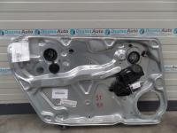 Macara cu motoras stanga fata, 1C0959801A, 3B4837755D, Skoda Superb 2002-2008, (id.156992)