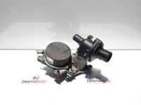 Pompa vaccum cu corp termostat, Ford Mondeo 3 (B5Y) [Fabr 2000-2007] 2.0 tdci, N47BA (id:440178)