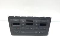 Display climatronic cu incalzire in scaune, Audi A4 Avant (8ED, B7) [Fabr 2004-2008] 2.0 tdi, BPW, 8E0820043BM (id:450378)