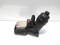 Racitor ulei cu carcasa filtru ulei, Bmw 3 Coupe (E92) 2.0 D, N47D20C, cod 70377932 (id:454842)