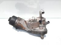 Carcasa filtru ulei cu racitor, Opel Insignia A, 2.0 CDTI, A20DTH, cod GM55578737 (id:454948)