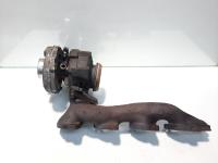 Turbosuflanta, cod A6460900080, Mercedes Clasa C (W203), 2.2 CDI, OM646962
