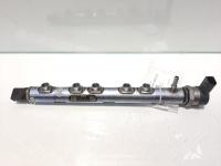 Rampa injectoare cu senzori, cod 7809128-03, 0445214183, Bmw 1 Coupe (E82), 2.0 diesel, N47D20B